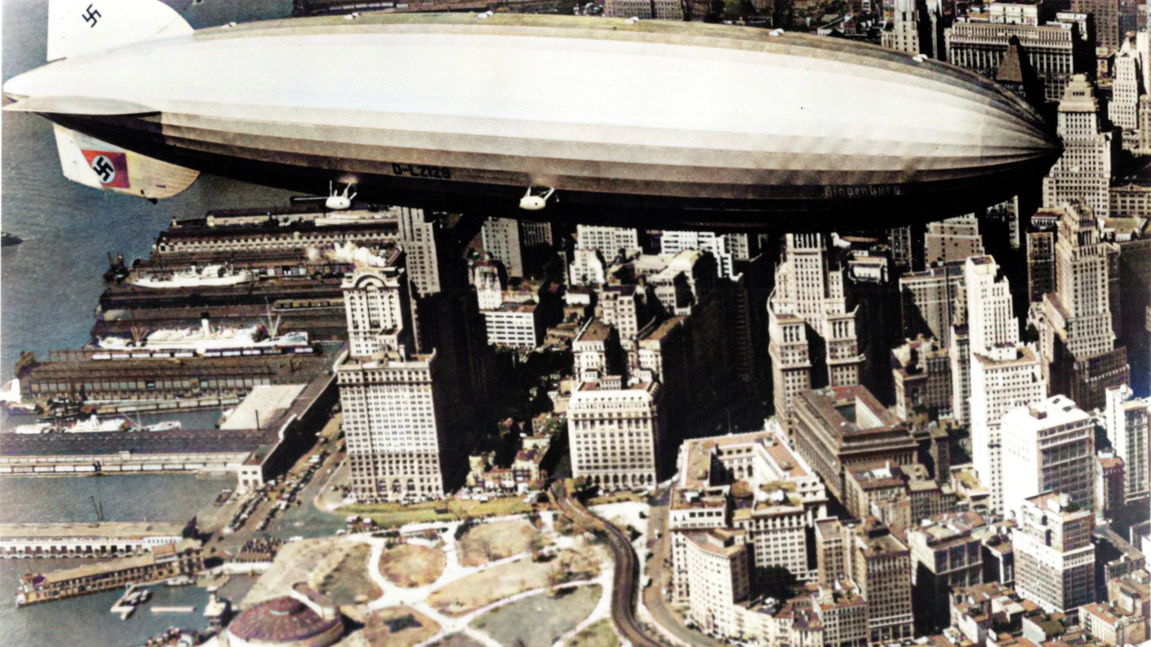 O Dirigível Hindenburg