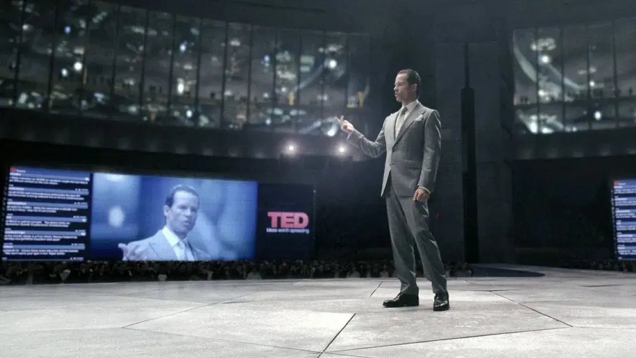 The Peter Weyland Files: TED Conference, 2023