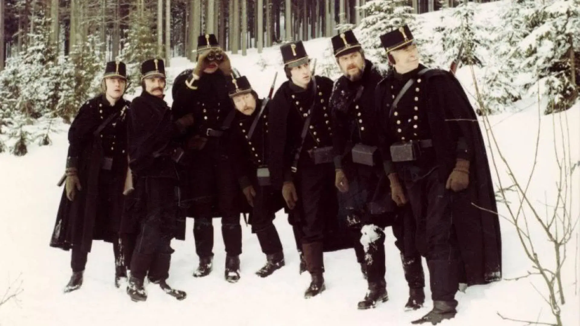 Krakonoš a lyžníci