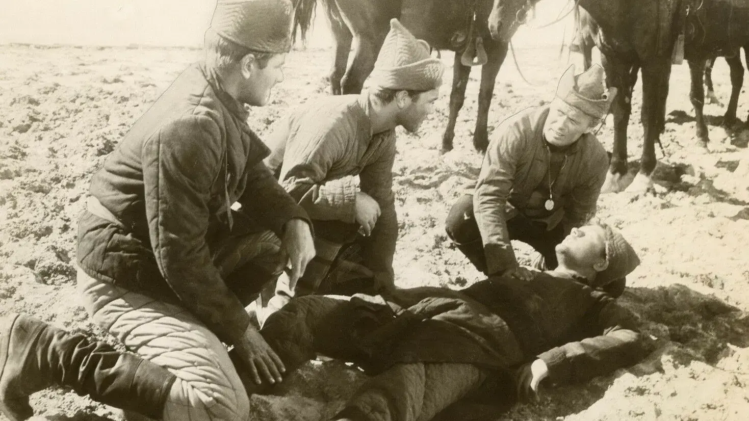 Prisioneiros na Mongólia