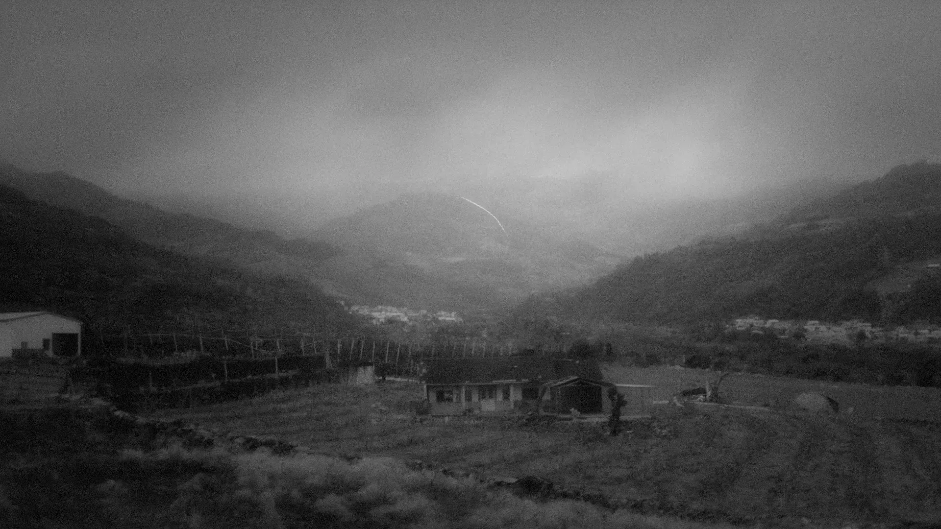 去年火車經過的時候