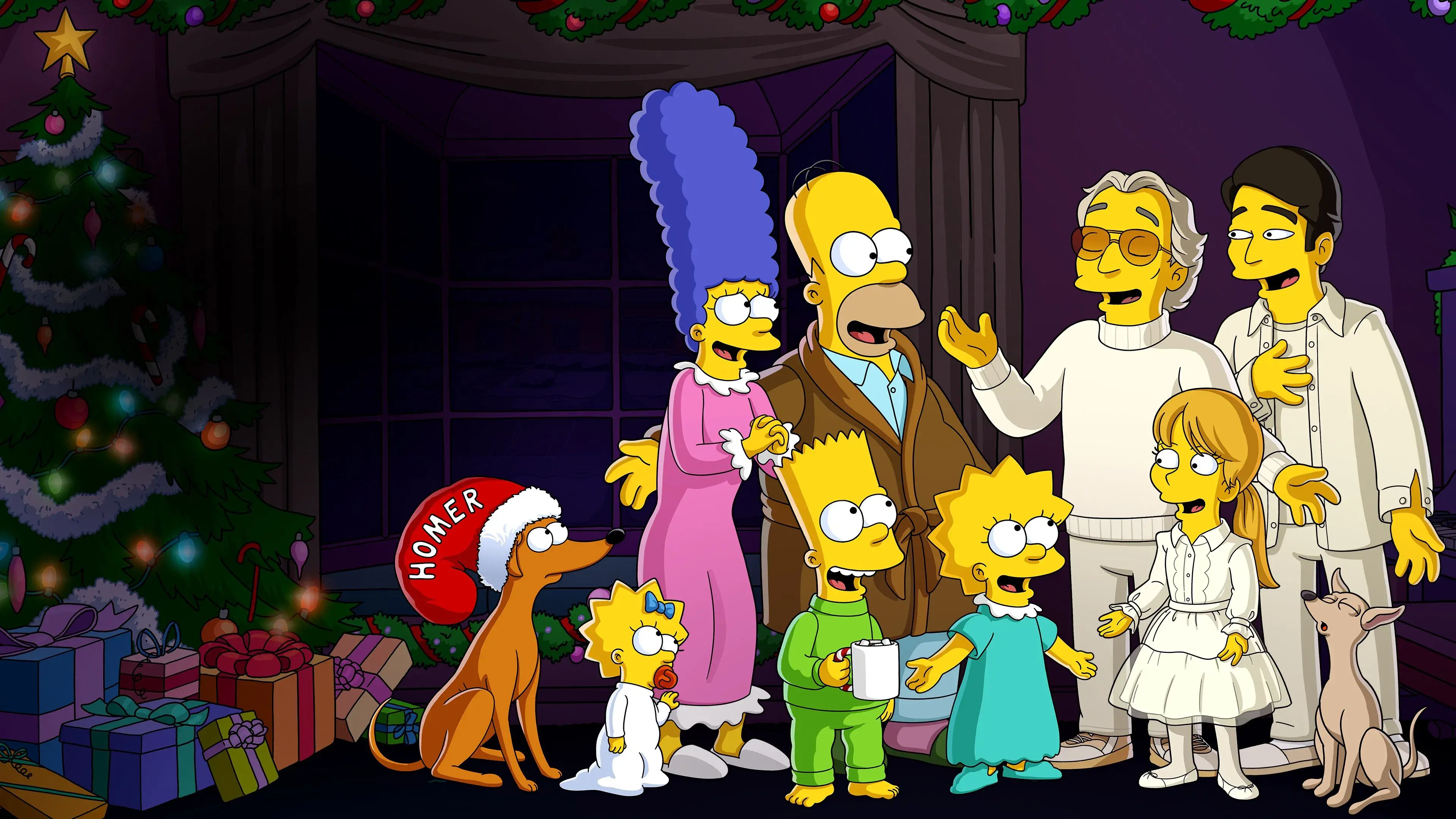 Os Simpsons Encontram os Bocellis em Feliz Navidad