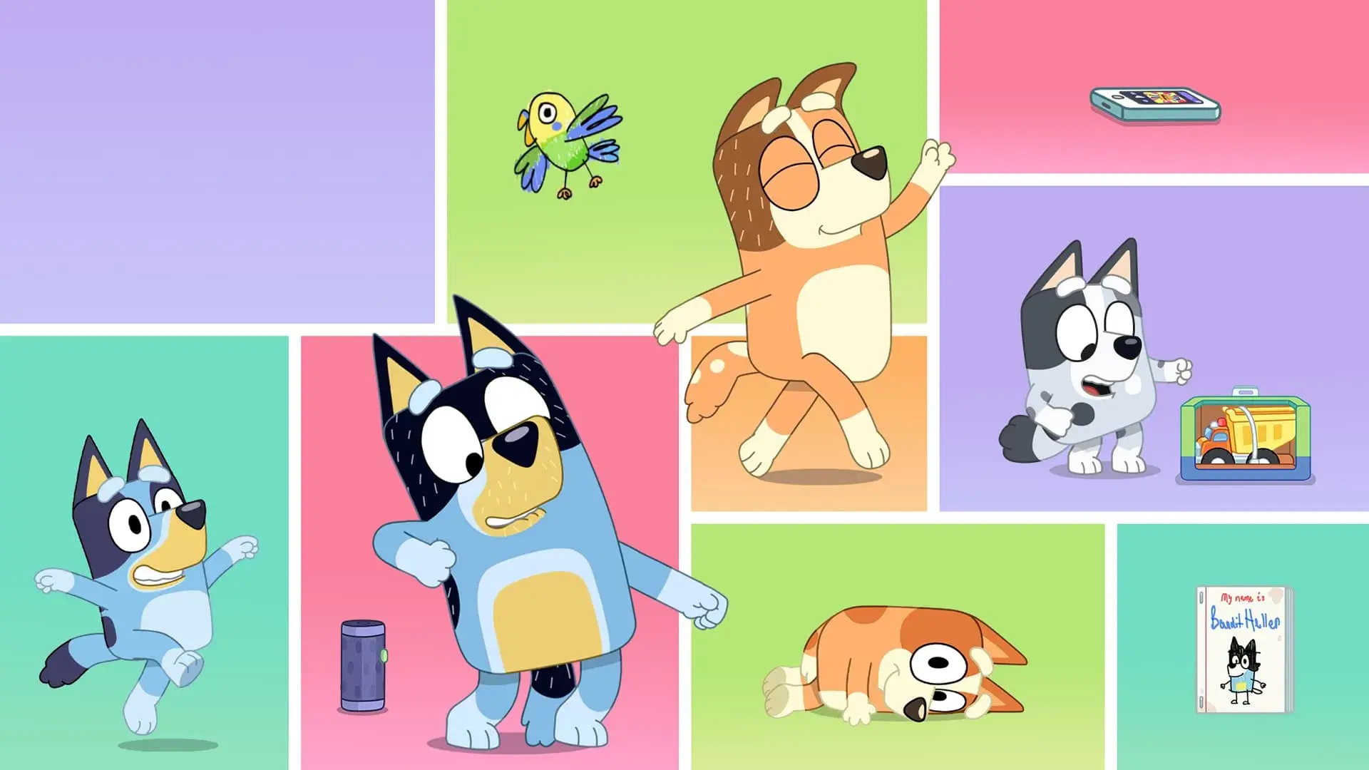Pequenas Histórias com Bluey