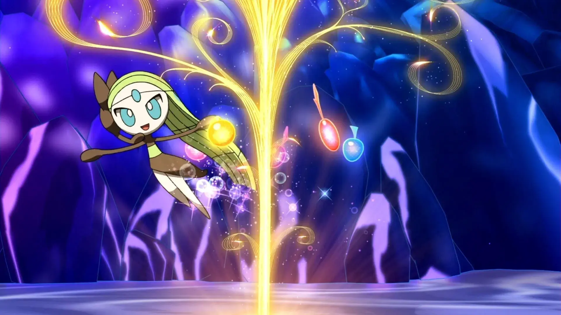 O Recital Cintilante de Meloetta