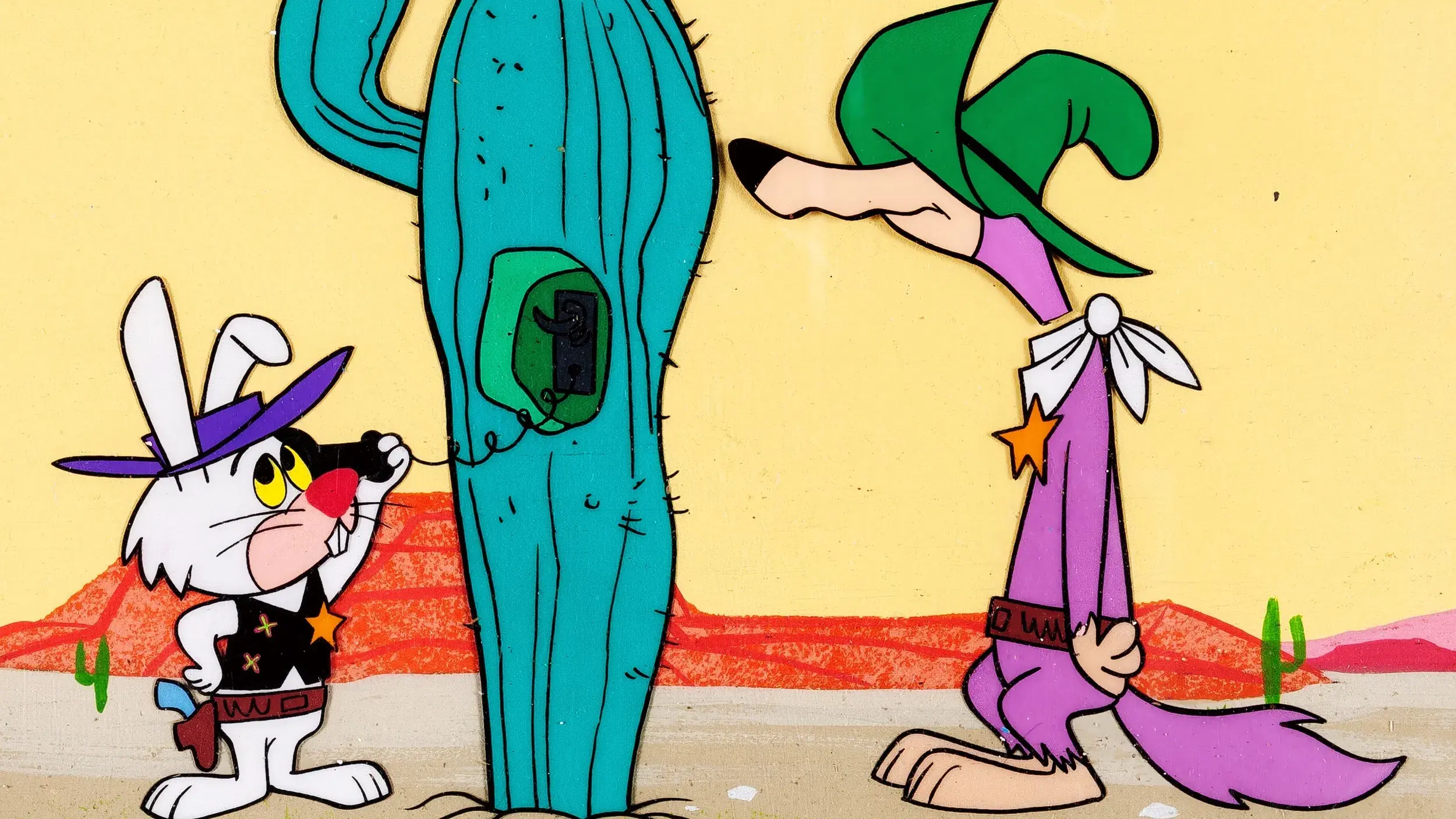 Coelho Ricochete e Blau Blau