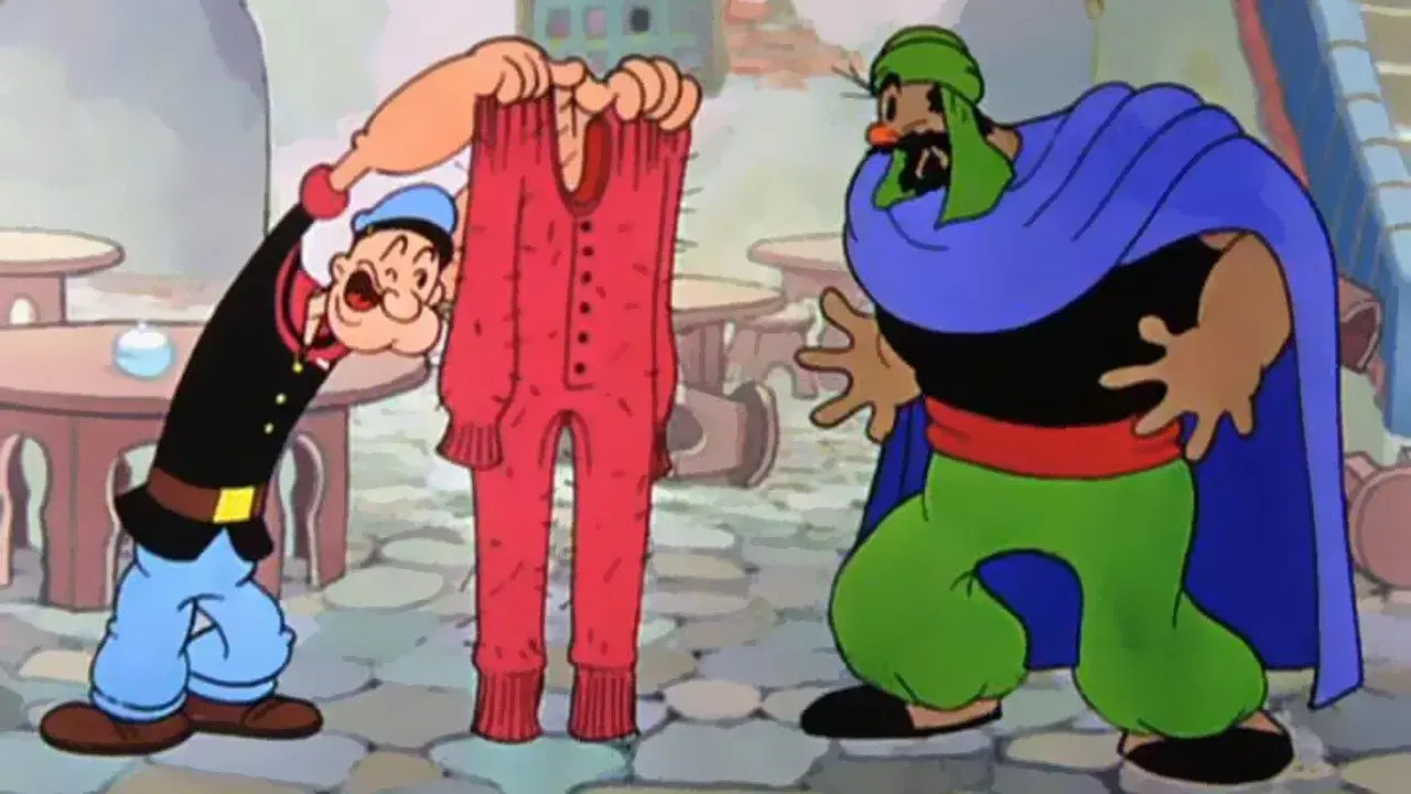 Marinheiro Popeye Encontra Ali Babá e os 40 Ladrões