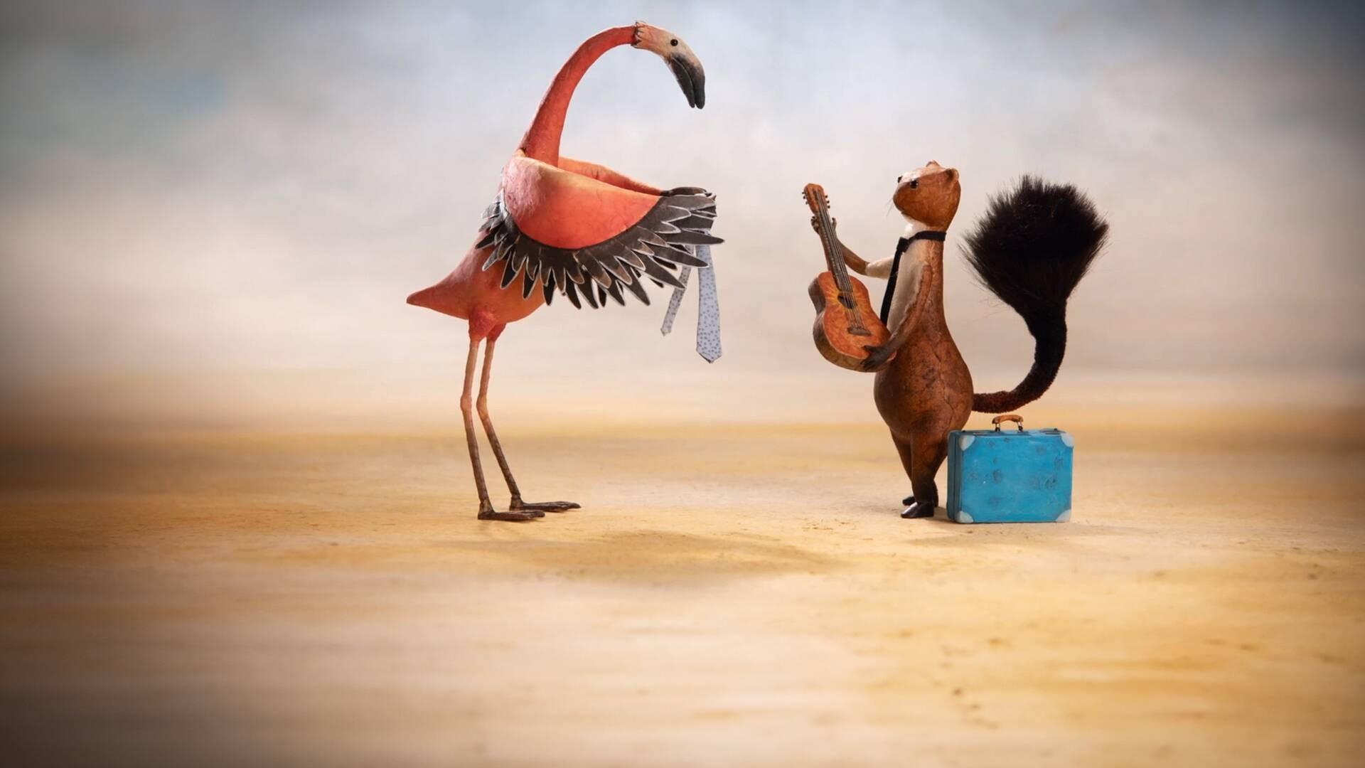 Une guitare à la mer