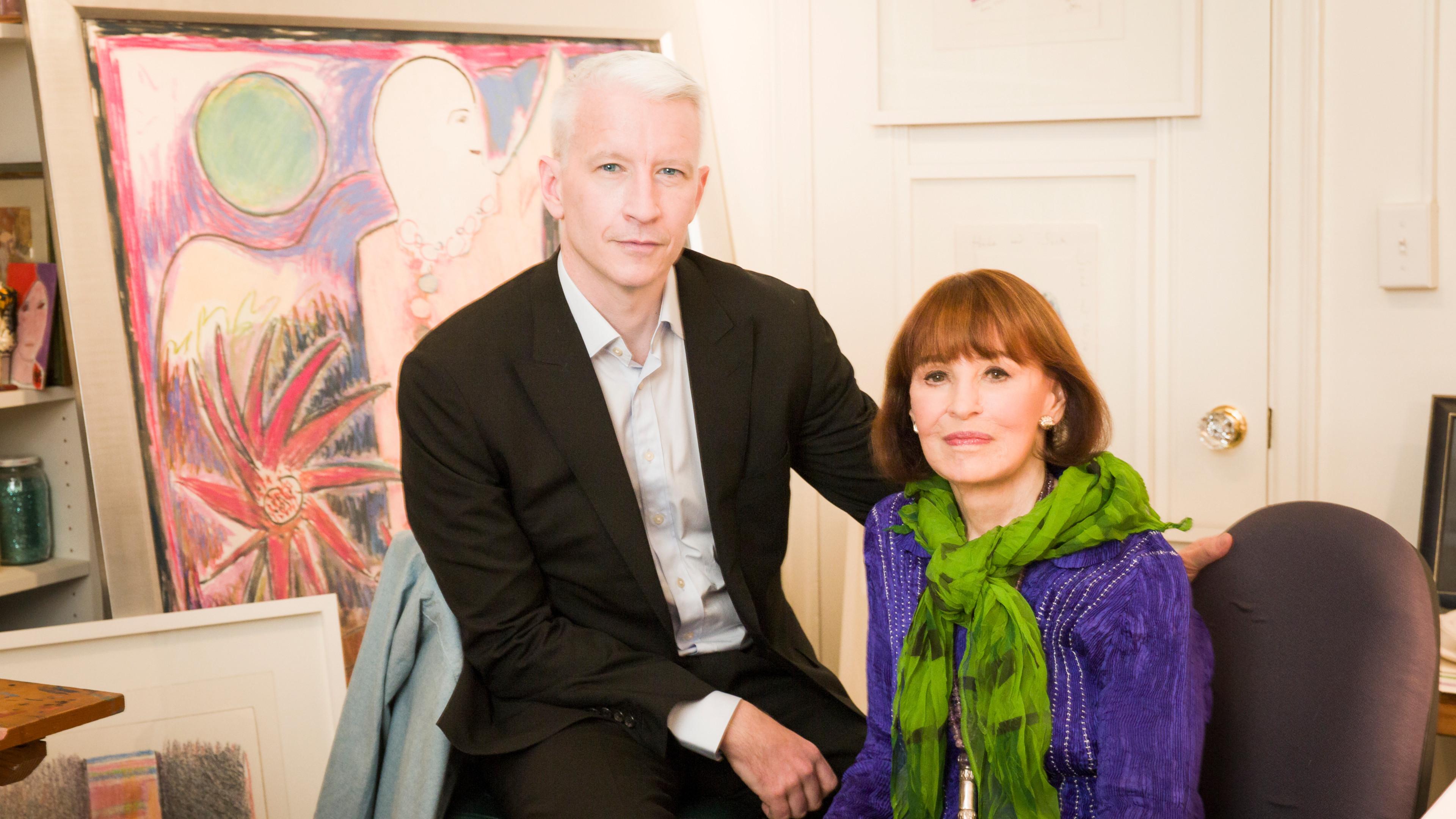 Nada por Dizer: Gloria Vanderbilt e Anderson Cooper
