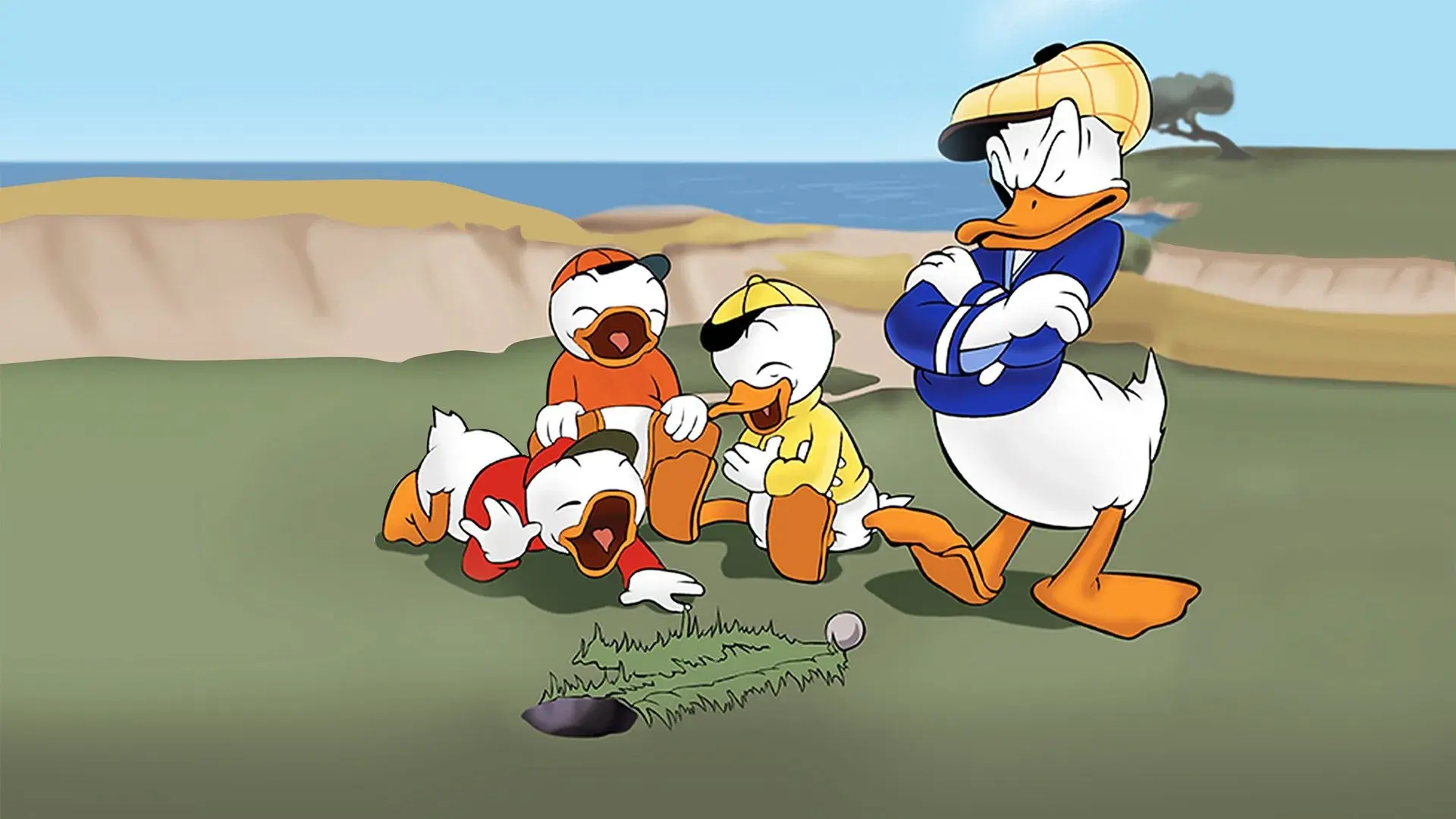 O Jogo de Golfe do Donald