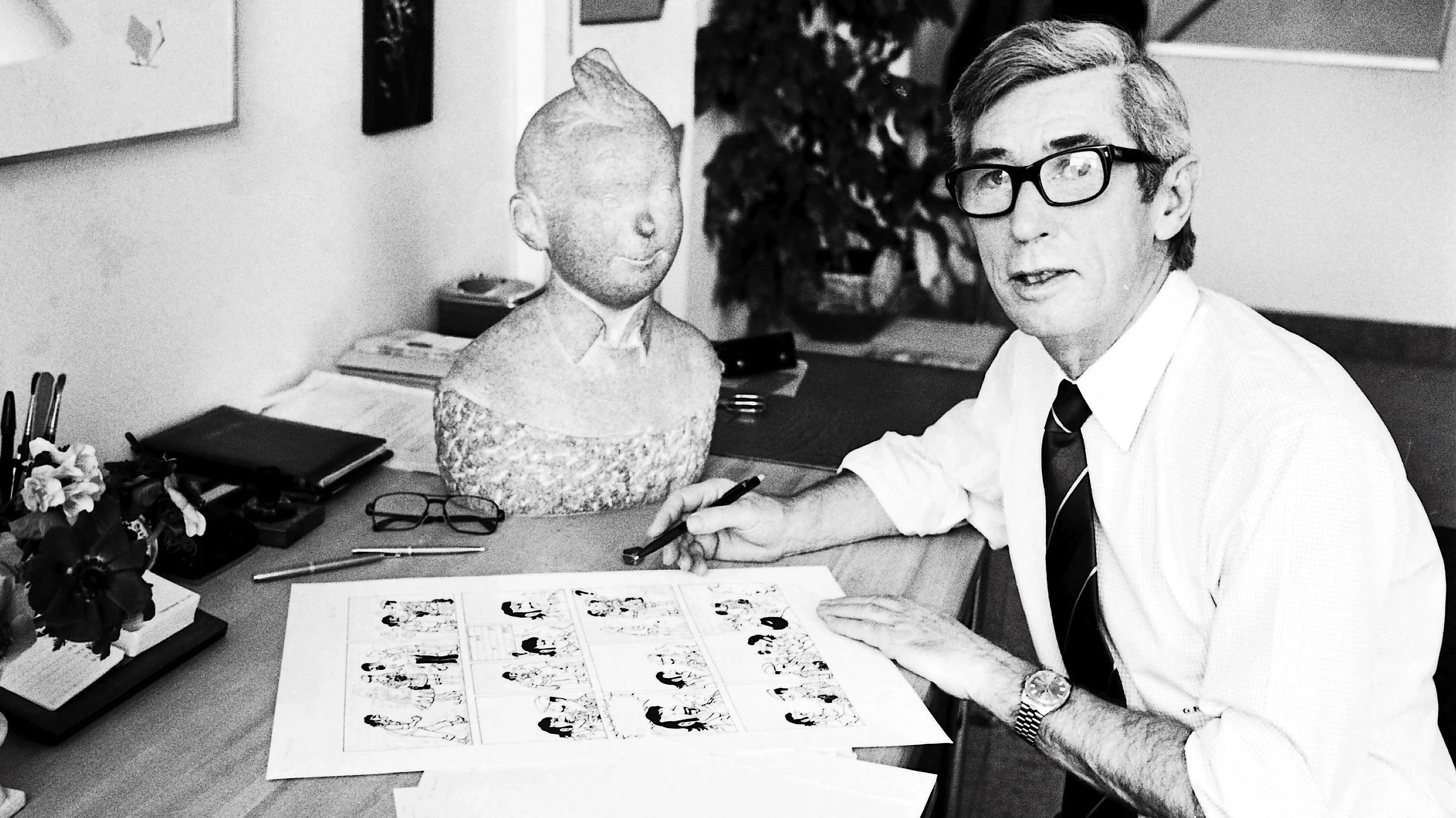 Hergé à l'ombre de Tintin