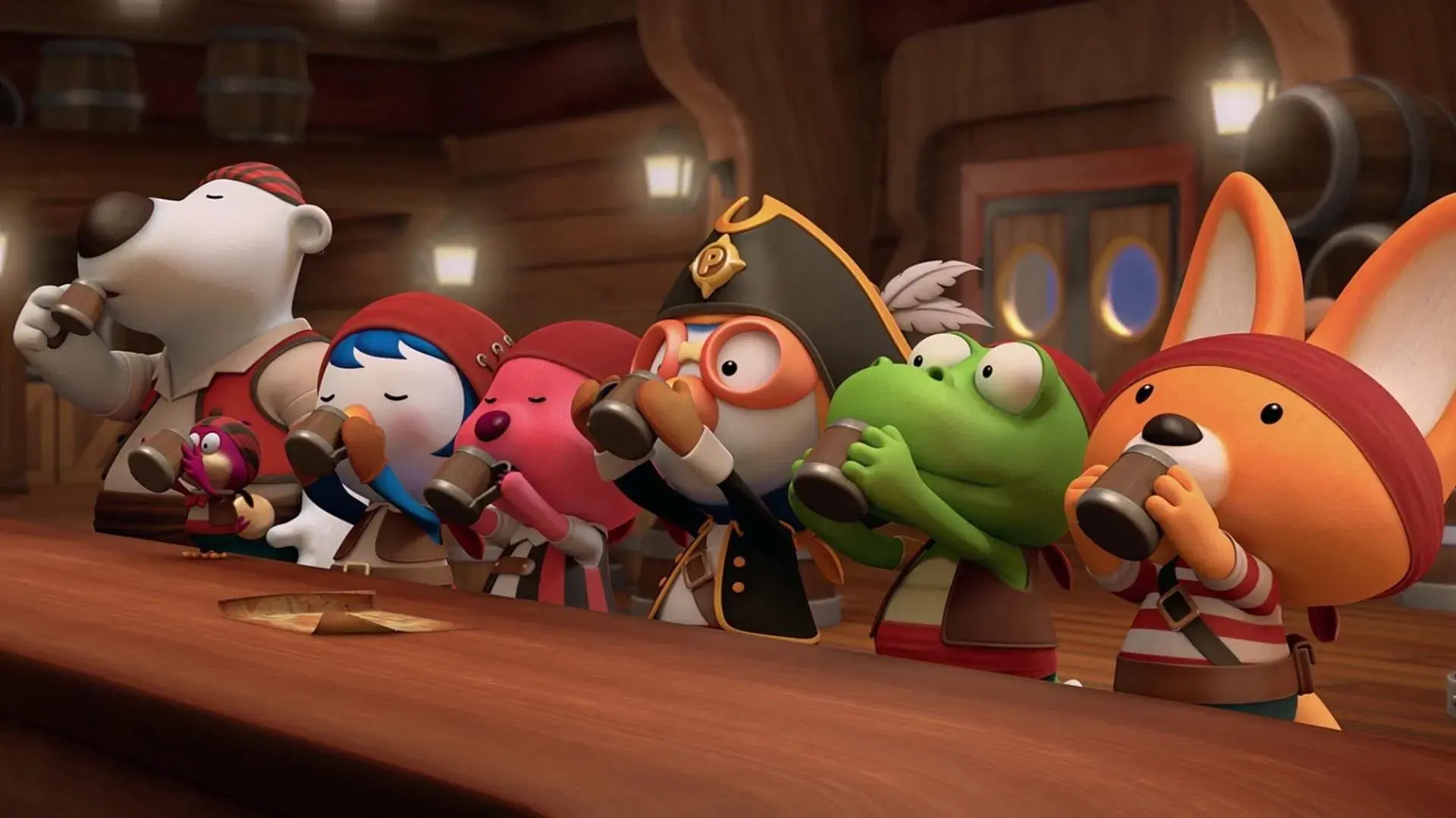 Pororo: Aventuras na Ilha do Tesouro