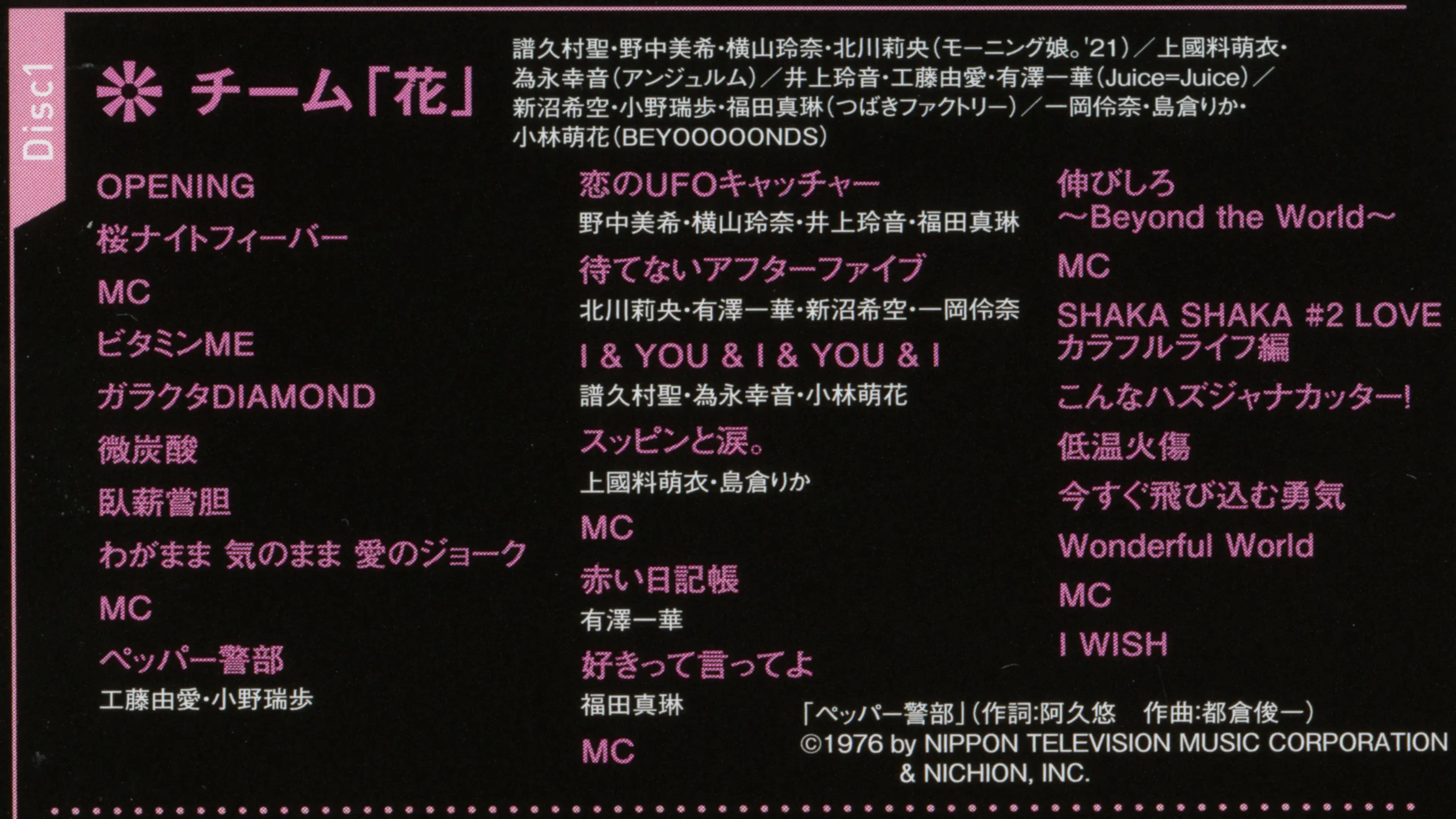Hello! Project 2021 秋「続・花鳥風月」
