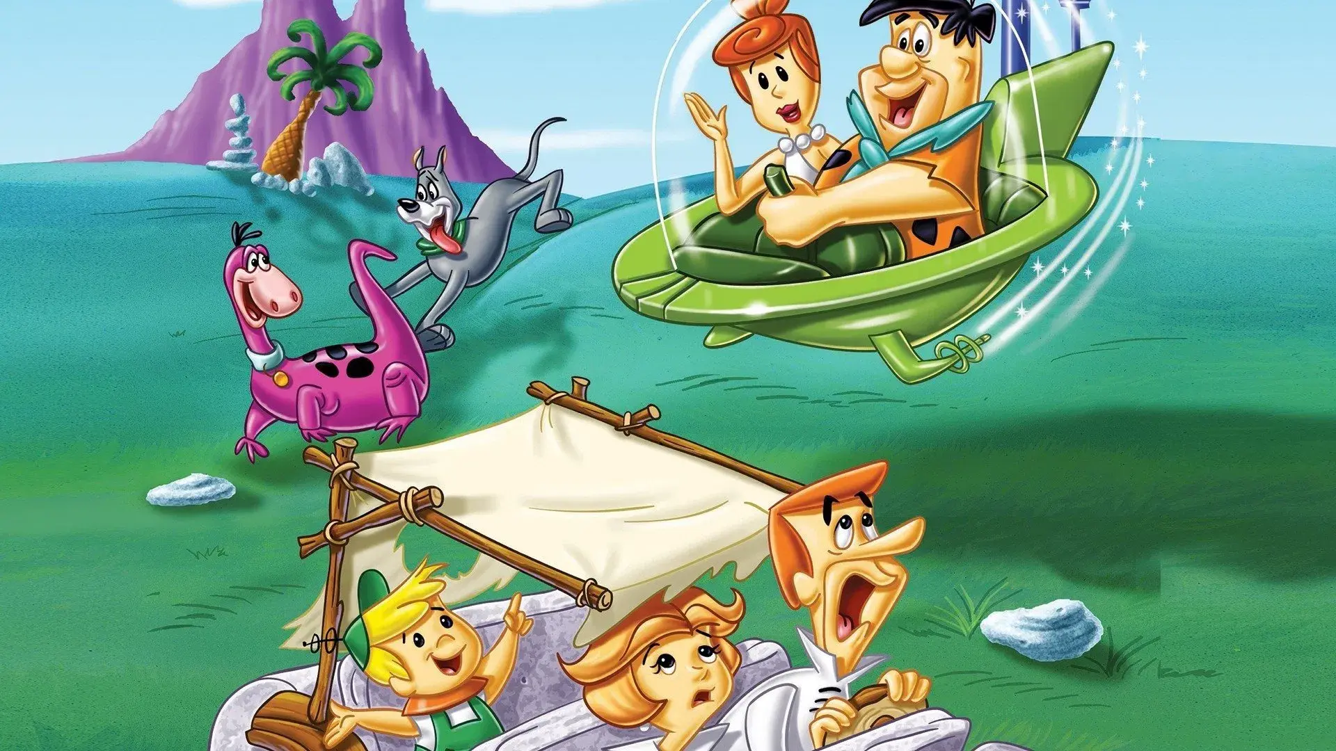 Os Jetsons e os Flintstones se Encontram