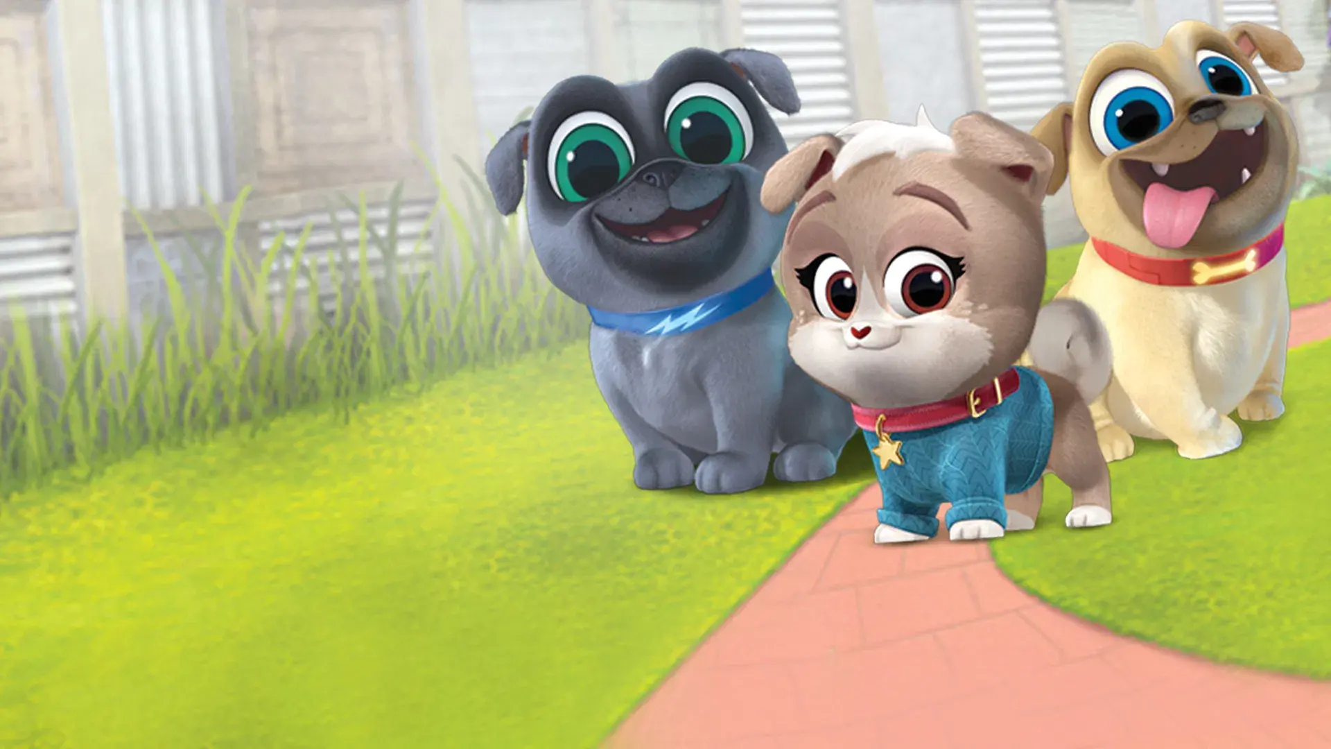 Brincando com Puppy Dog Pals