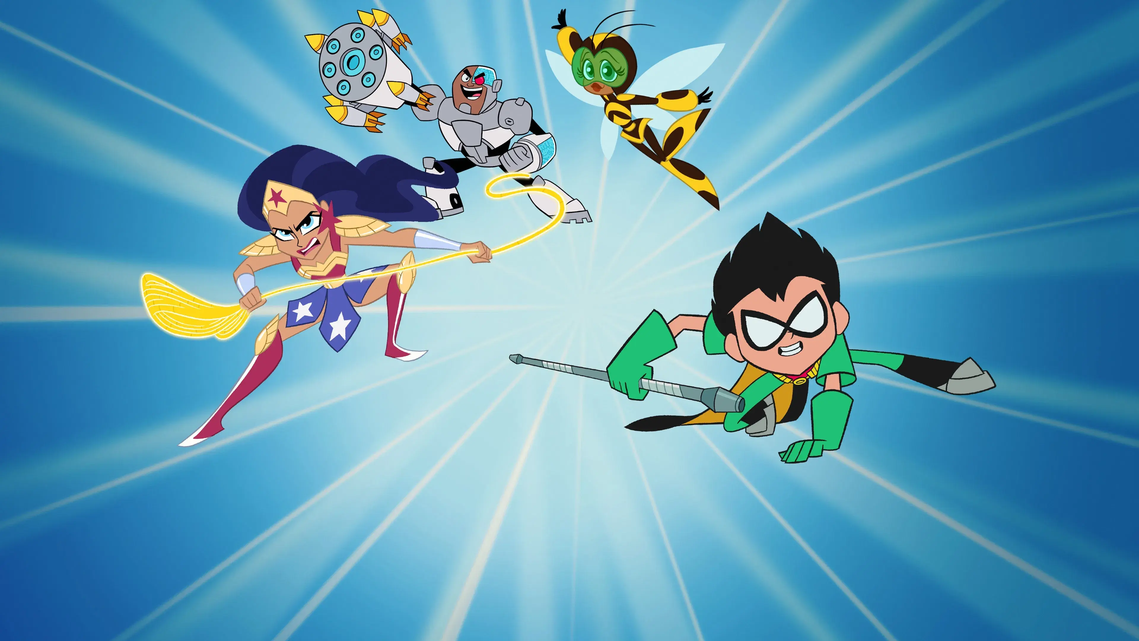 Os Jovens Titãs em Ação! e DC Super Hero Girls: Caos no Multiverso