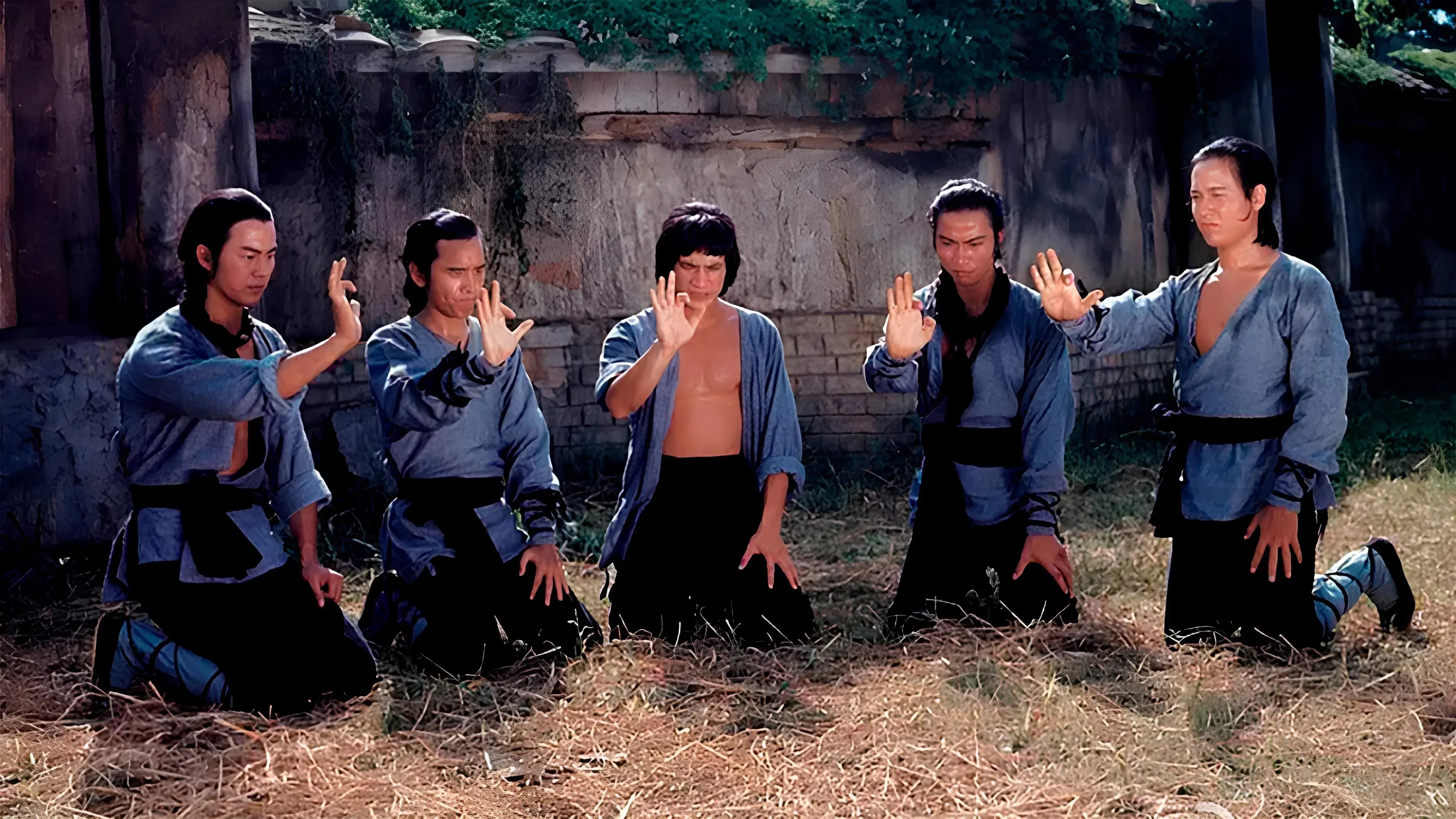 Os Cinco Mestres de Shaolin