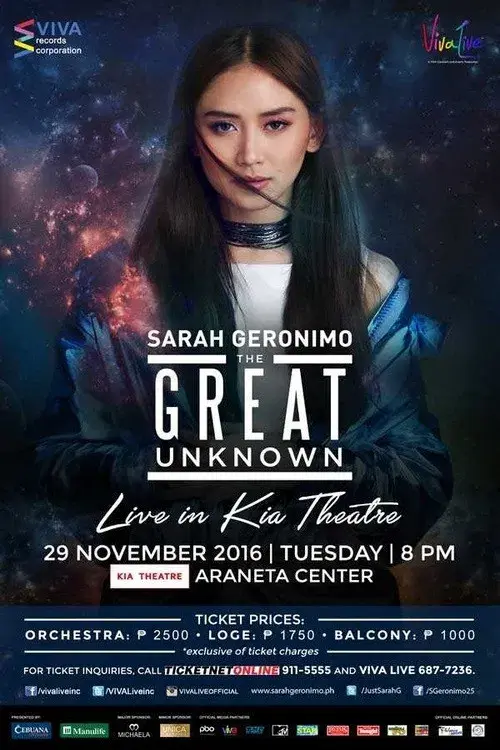 Sarah Geronimo: The Great Unknown