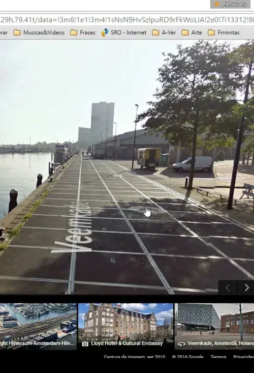 Visita ao Lloyd Hotel pelo Google Earth