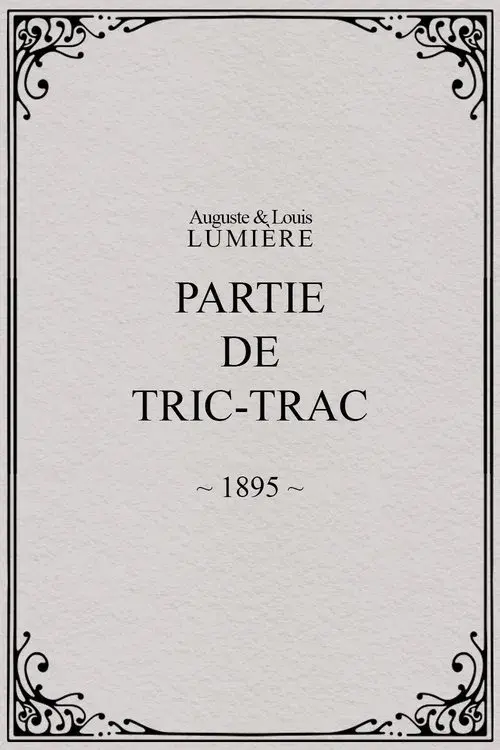 Partie de tric-trac