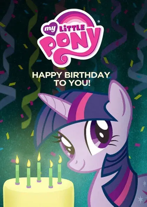 My Little Pony Feliz Aniversário!