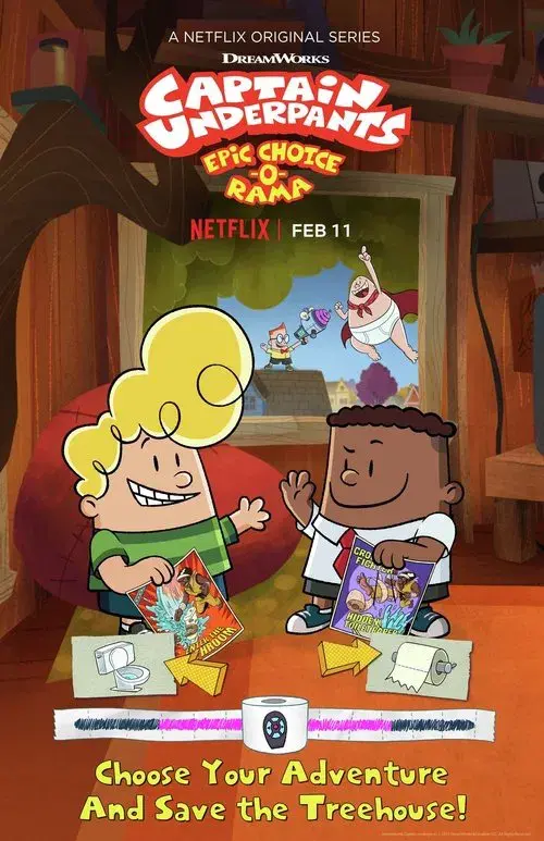 O Épico Episódio Interativo do Capitão Cueca