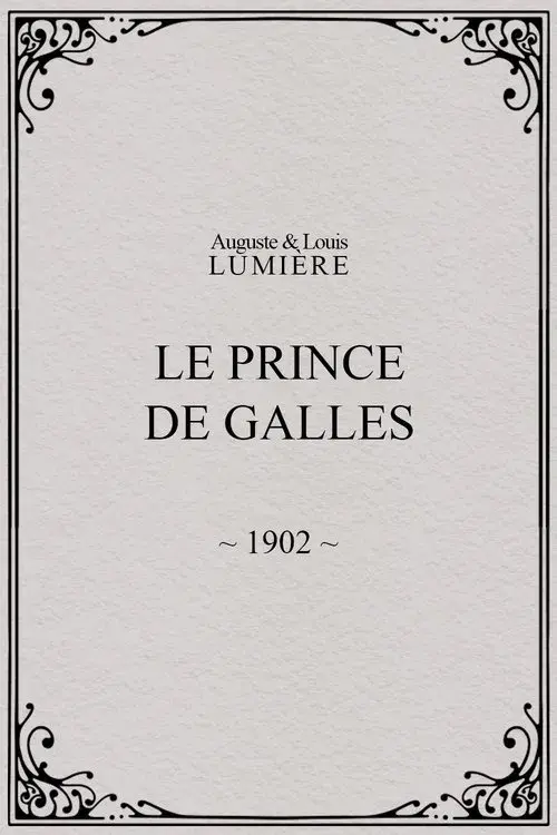 Le prince de Galles