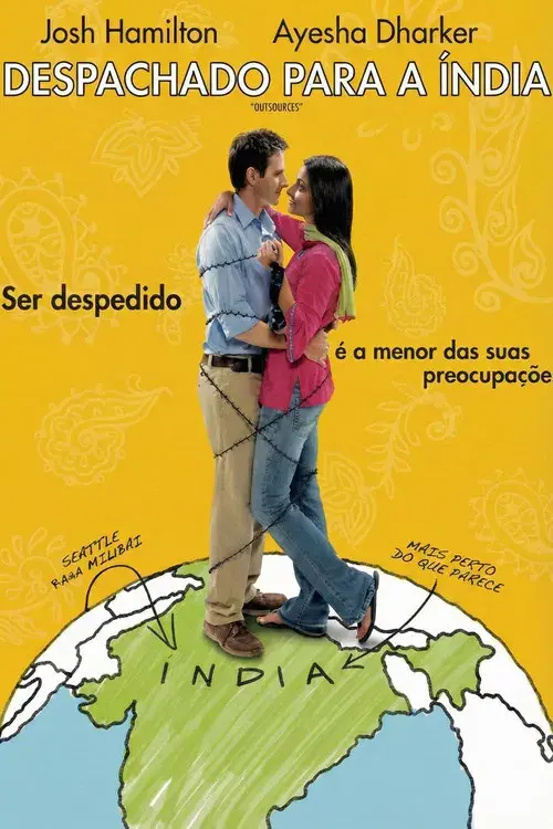 Despachado Para a Índia