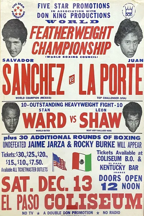 Salvador Sanchez vs. Juan Laporte