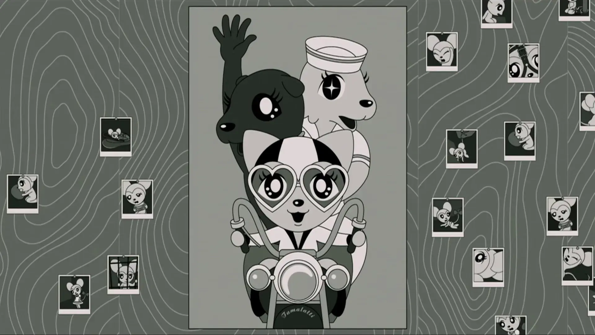 TAMALA2010 a punk cat in space