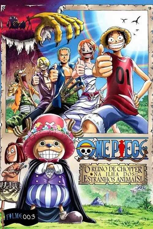 One Piece: O Reino de Chopper na Ilha dos Estranhos Animais!